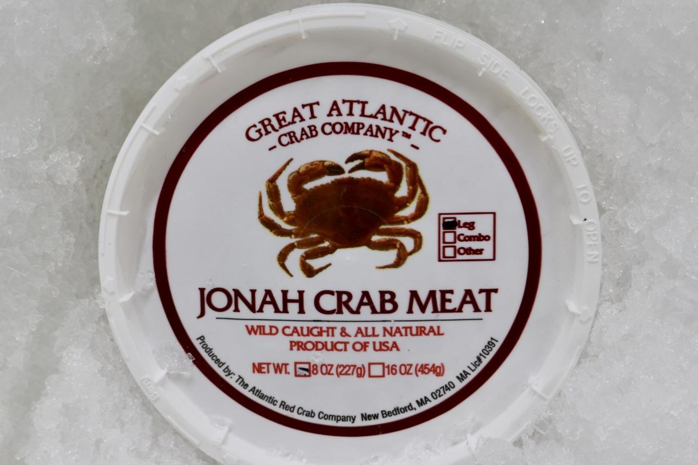 Jonah Crab Meat 8 oz Pack