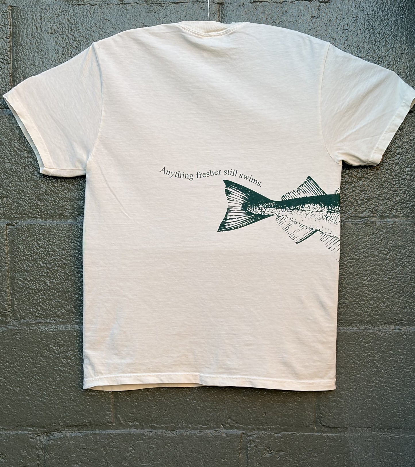 Short Sleeved Wraparound Fish T-Shirt