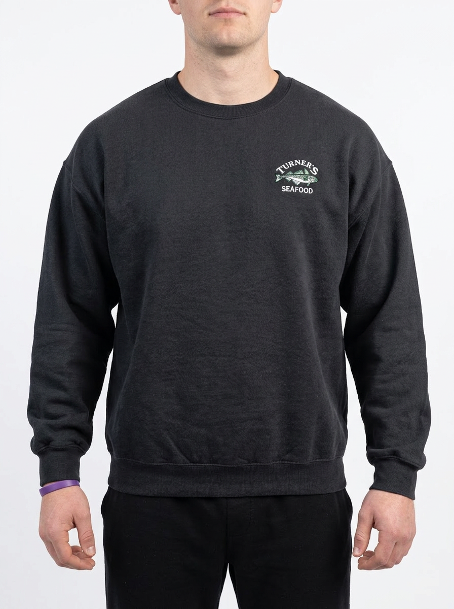 Black Turner's Crewneck