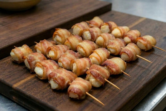 Scallop n' Bacon Skewer